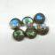 Labradorite 10x10 mm Round Cabochon
