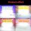 Car red yellow blue green purple white LED side lights running fog lights