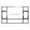 USA cheap house windows for sale energy efficient black aluminium casement windows