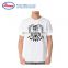 Wholesale White Cotton T-shirt with Customized Logo