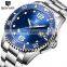 Benyar BY-5152 Automatic Men Logo Mechanical Watch Stainless Steel Custom Made Men Watches