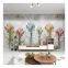 Background Home Wallpaper Murals 3D 5D 8D Custom Size Flower Designs Wall Murals Home Drop Ship