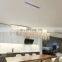 Post-modern simple creative atmosphere tassel chain light villa living room dining room luxury LED chandeliers