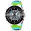 Fashion casual men dual time sport watch Skmei 1016 digital movement 50m waterproof brand wristwatches