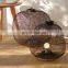 Hot Sale Trendy Black Bamboo bamboo floor lamp Wicker Lampshade with Wooden Base Vietnam Manufacturer