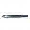Antistatic plastic tweezers black pointed flat head elbow round head wide mouth special tool maintenance Niezi 93301