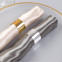 Simple Gold Silver Round Napkin Ring For Wedding Event And Home Decoration