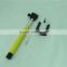 Z07 5S New design monopod selfie stick with bluetooth remote shutter with low price