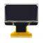 1.3 inch 128x64 yellow super thin 1.45mm lcd OEL oled display screen