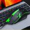 RGB Gaming Wired Keyboard Mouse Computer Set USB Character Glow Mechanical Feeling Gamer Keyboard Ergonomic Mouse