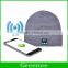 New Wireless Bluetooth Hat Winter Warm Beanies With V3.0 Bluetooth Music Hat Skullies Unisex Cool Knitted Cap Wholesale