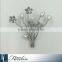 Fashion crystal bouquet freshwater pearl brooch