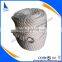 factory price polyester twisted anchor rope line with metal thimble