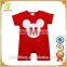 2016 hot sale organic cotton import baby clothes china baby romper/baby toddler clothing