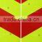 fluorescent yellow-green high intensity prisamtic reflective sheet-Rear-marking plate for vehicles