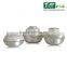2015 Hot Selling Pearl White Plastic Cream Jar for Skin Care Cream 30g 50g 10g