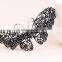 Stylish vintage ink Blue Crystal springs burst hair clip,hair clips,Hair Clasp