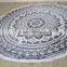 Round Beach Towel with fringes