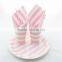 Wedding Party Paper Tableware Sets, Disposable Party Paper Straws, Paper Plates, Paper Cups