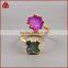 Two drusy druzy stone swirl ring fashion gold plated two stones natural druzy rings