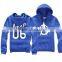 The hot sale custom wholesale high quality cotton pullover plain hoodies