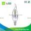 e14 candle light silver