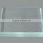 Extra clear laminated glass panels