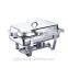 New trend glass lid chafing dish , chafing dish burner