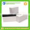 Cr80 pvc hico white magnetic card without chip