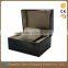 Black Lacquered Finished Wood Watch Gift Box Watch Packaging Box