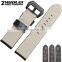 Hotsale 24mm high quality leather Strap Watch Bracelet with stainless steel buckle