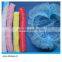 The supply of non-woven disposable disposable dust-proof strip cap mushroom cap hairnet green hat
