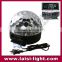 DJ disco light Mirror 6pcs*3W LED Crystal Ball, mini LED Crystal Ball for Christmas Decoration