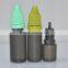 factory wholesale 15ml 30ml glass dropper bottles ejuice bottles unicorn bottle with packing tube cardboard