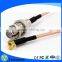 pigtail coaxial cable with connector SMA F female antenna rg174 pigtail