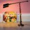 Metal steel iron table lights Vintage style and popular table lamps LGM008