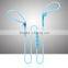 newest plastic Cheap price blutooth 4.1 version earbuds with 80mah rechargeable battery with Remote and Mic for all Smartphone