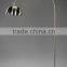 Metal and white marble base manufacture floor lamp/light with UL