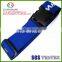 Personalized luggage tag loop strap with lock