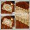 gold PVC Lace doilies