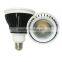 18W E26/E27 COB LED Par30 with Black Aluminum Housing