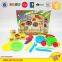 New product wholesale kids hamburger color play dough