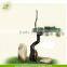 plastic enviroment friendly home decor artificial pine tree for promotion