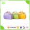 Useful Travel Candy Colour PVC Waterproof Small Toilet Bag with Handle
