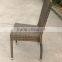Outdoor furniture aluminum rattan dinindg chair