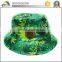 100% Cotton Marijuana Weed Leaves Fishing Bucket Hat