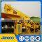 trailer type mobile concrete mixing plant
