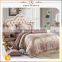 New designs imitation jacquard made in China luxury bedding set 100% polyester wholesale textile linen bed sheets