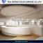 Office counter simple design/white reception counter pictures/new design front desk