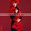 Hat Factory Womens Red Russian Fur Winter hat